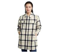 G-STAR Para Mujer Boyfriend Overshirt, Multicolor (Milk Remy Check D25222-D716-G790), L