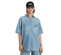 G-STAR Para Mujer Camisa Relaxed Venture, Azul (Sun Faded Blue Mist D24882-D252-G342), XXS