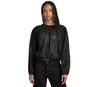 G-Star Para Mujer Camisa Sniper Top 2.0 , Negro (dk black D23818-D404-6484), L