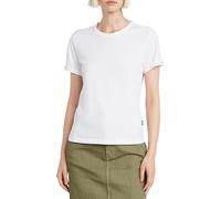 G-STAR Para Mujer Camiseta Embro G-Script Logo, Blanco (White D26069-D975-110), L