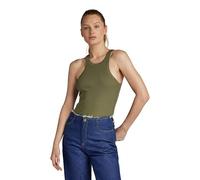 G-STAR Para Mujer Camiseta Sin Mangas Italian Army Ultra Slim, Verde (dk Shamrock D22768-D289-7159), XS