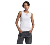 G-Star Para Mujer Camiseta sin mangas Mariner , Blanco (white D22830-D269-110), XXS