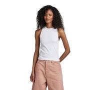G-Star Para Mujer Camiseta Sin Mangas Racer Slim , Blanco (white D23132-D275-110), XL