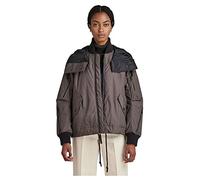 G-Star Para Mujer Cazadora de aviador Multi Pocket, Gris (carbid D20569-C442-974), S