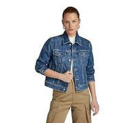 G-STAR Para Mujer Chaqueta True Denim, Azul (worn in heavenly sky D24337-D499-G563), L