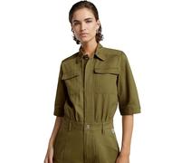 G-STAR Para Mujer Core jumpsuit ss wmn, Verde (smoke olive D24588-C962-B212), XL