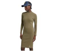 G-STAR Para Mujer Ergonomic Slim Rib Dress, Verde (Antic Green D25034-D702-735), XS