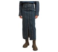 G-Star para Mujer Falda Larga Viktoria Moto, Azul (Worn in Indigo Gear D25289-D762-G852), 24