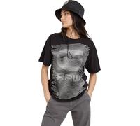 G-STAR Para Mujer Faux Embro Loose Top, Negro (dk Black D25030-D609-6484), XS