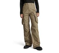 G-STAR para Mujer High Waist Cargo Pants, Marrón (Turf D24401-a790-273), 28W / 32L