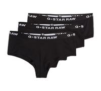 G-Star para Mujer Hipster 3 Pack, Negro (Black/Black/Black D24081-D516-4248), XXL