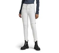 G-Star Para Mujer Jeans 1914 3D Skinny, Blanco (white D20111-C267-110), 28W / 34L
