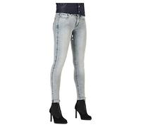 G-Star Para Mujer Jeans 3301 Mid Skinny, Gris (sun faded grey D05889-9882-6013), 24W / 30L