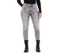 G-Star Para Mujer Jeans 3301 Skinny Ankle, Gris (sun faded glacier grey D21291-A634-C464), 25W / 30L