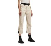 G-Star Para Mujer Jeans 5620 3D Cropped Bootcut PM, Beige (ecru D21066-C525-159), 28W / 30L