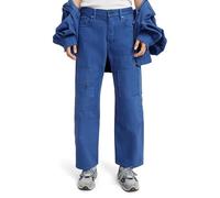 G-STAR Para Mujer Jeans Bowey 3D Boyfriend Patch Ankle, Azul (Faded Blue Papillon GD Patched D24528-D300-G366), 32W / 34L
