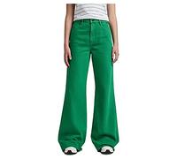 G-Star Para Mujer Jeans Deck Ultra High Wide Leg, Verde (jolly green gd D20987-D300-D828), 28W / 32L