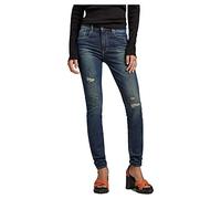 G-Star Para Mujer Jeans Lhana Skinny, Azul (antique forest blue restored D19079-D188-D356), 28W / 34L