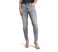 G-Star Para Mujer Jeans Lhana Skinny, Gris (sun faded glacier grey D19079-A634-C464), 24W / 30L
