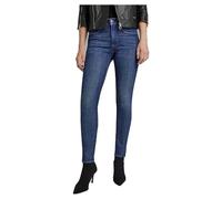 G-STAR Para Mujer Jeans Lhana Skinny Split, Azul (Faded Blue Copen D24356-D441-G318), 26W / 28L