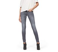 G-Star Para Mujer Jeans Lynn D-Mid Waist Super Skinny, Azul (medium aged D06333-9296-071), 25W / 32L