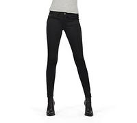 G-STAR Para Mujer Jeans Lynn D-Mid Waist Super Skinny, Azul (Rinsed D06333-9142-082), 25W / 34L