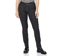 G-Star Para Mujer Jeans Noxer Navy High Straight, Negro (black radiant cobler D18170-B472-B996), 26W / 32L