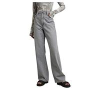 G-Star Para Mujer Jeans Stray Ultra High Straight, Gris (faded grey limestone D22068-D109-D126), 29W / 32L