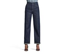 G-Star Para Mujer Jeans Tedie Ultra High Long Straight C, Azul (raw denim D19065-C665-001), 24W / 32L