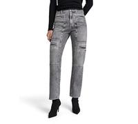 G-STAR Para Mujer Jeans Viktoria Utility High Straight, Gris (Faded Grey neblina D24566-D537-G324), 26W / 30L