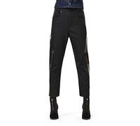 G-Star Para Mujer Jeans X-Staq 3D Boyfriend Crop CT, Negro (pitch black D19581-C526-A810), 26W / 32L