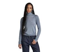 G-Star Para Mujer Jersey Core Slim Turtle Knitted, Gris (dim grey D23678-B692-3885), S
