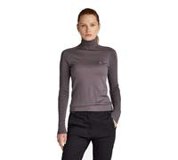 G-Star Para Mujer Jersey Core Slim Turtle Knitted, Gris (rabbit D23678-B692-G077), XS
