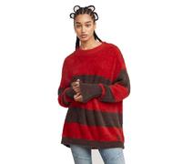 G-Star Para Mujer Jersey Fuzzy Stripe Loose Knitted, Multicolor (baron/chocolate plum D25272-D768-G811), XS