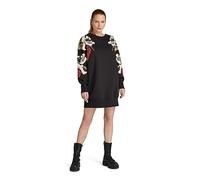 G-Star Para Mujer Loose graphic sweat dress r long sleeve, Negro (dk black D24548-D425-6484), XXS