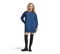 G-Star Para Mujer Loose vintage sw dress r ls wmn, Azul (rank blue D23499-D425-868), L