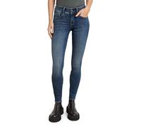 G-Star Para Mujer Lynn Mid Super Skinny Jeans, Azul (faded blue D15266-9136-A889), 25W / 32L