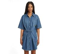 G-STAR Para Mujer Modular Shirt Dress, Azul (Faded Everglade D25349-D301-G357), XXL