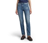 G-Star Para Mujer Noxer Straight Jeans, Azul (faded cascade D17192-C052-C606), 27W / 32L