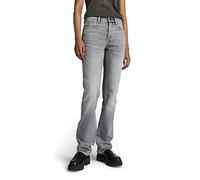 G-Star Para Mujer Noxer Straight Jeans, Gris (sun faded glacier grey D17192-C293-C464), 25W / 30L
