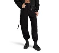 G-STAR Para Mujer Pantalones Cargo Cropped Drawcord, Negro (dk Black D24389-D522-6484), 26