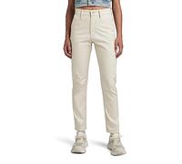 G-Star Para Mujer Pantalones Slim Chino, Beige (whitebait D21371-C072-1603), 32W / 32L