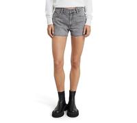 G-STAR Para Mujer Shorts True Denim Raw Edge, Gris (Faded Grey neblina D24376-D537-G324), 32