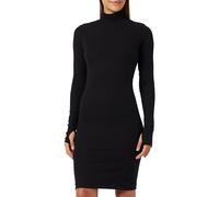 G-Star Para Mujer Slim rib dress mock ls wmn, Negro (dk black D23500-D493-6484), M