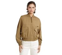 G-Star Para Mujer Sobrecamisa Everyday Bomber, Beige (safari D23018-D573-B444), XXS