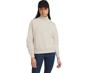 G-STAR Para Mujer Suéter Asymmetric Button Mock, Blanco (Chalk D25296-D704-127), XS