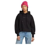 G-STAR Para Mujer Suéter G-Script Oversized Hooded, Negro (dk Black D25168-D562-6484), XS