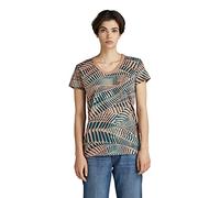 G-Star Para Mujer Top Allover Print, Multicolor (tuscany wave camo D21210-C721-D097), M