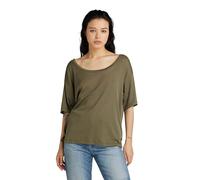 G-STAR Para Mujer Top Back Seam Loose, Verde (dk Shamrock D24519-D528-7159), XS