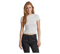 G-Star Para Mujer Top Cropped Ultra Slim, Gris (oyster mushroom D22767-D275-D607), M